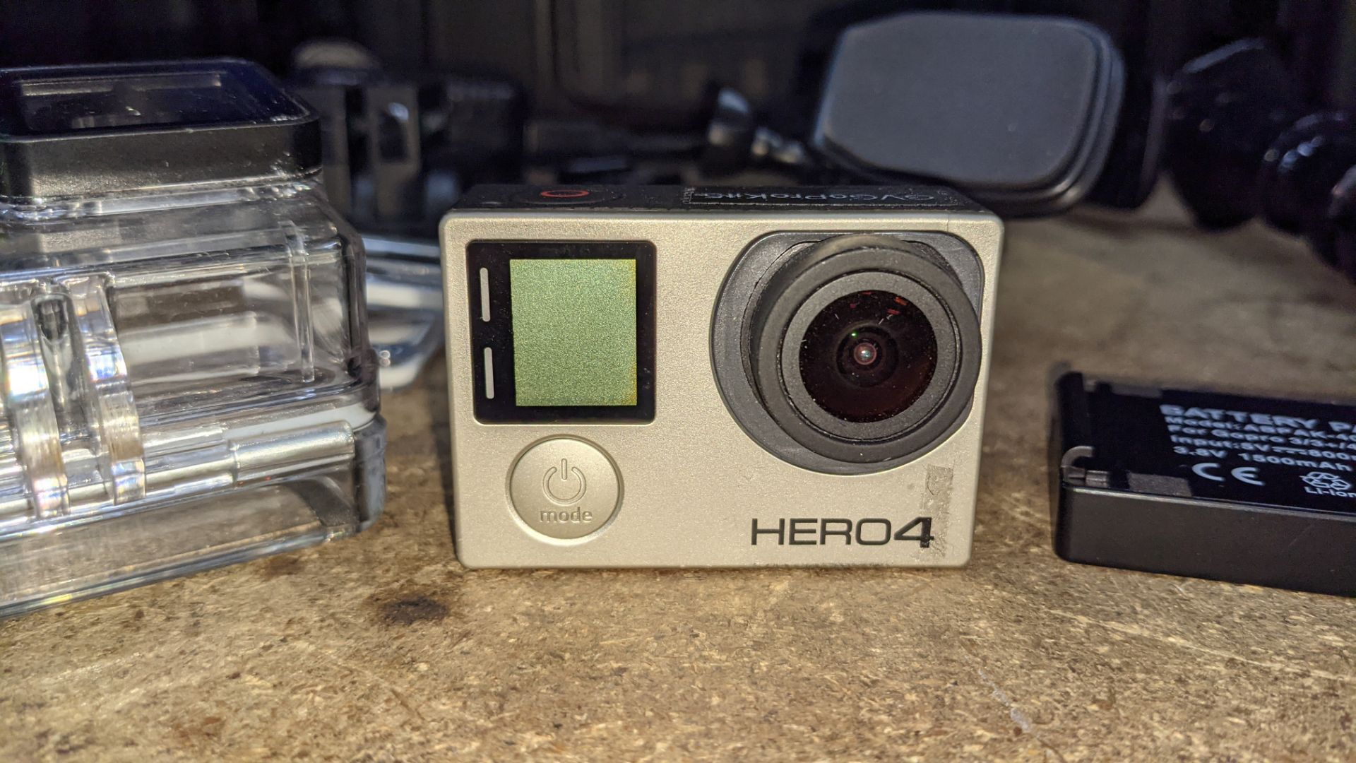 GoPro Hero 4 camera kit comprising GoPro Hero 4 plus wide variety of batteries, chargers, cases & mo - Image 6 of 15