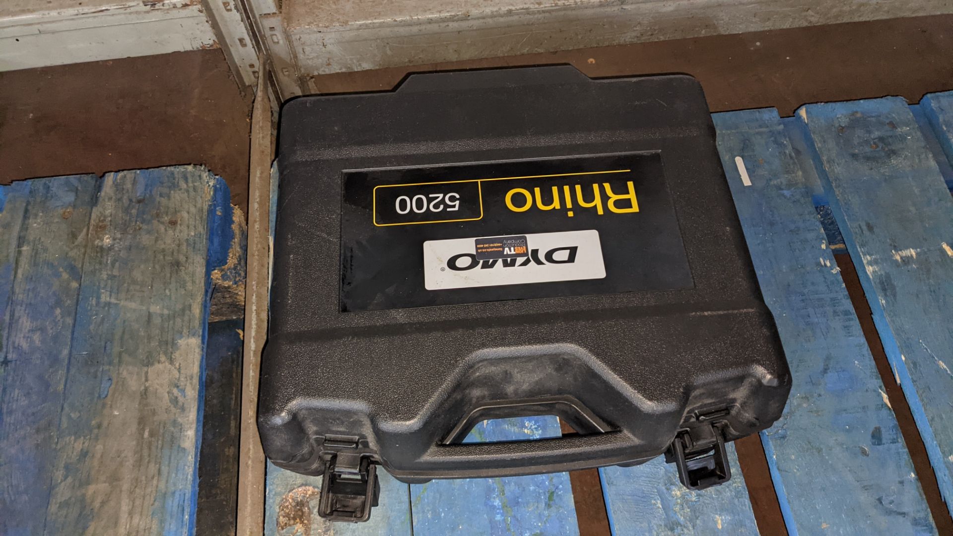 Dymo Rhino 5200 label printer in case including powerpack - Image 8 of 8