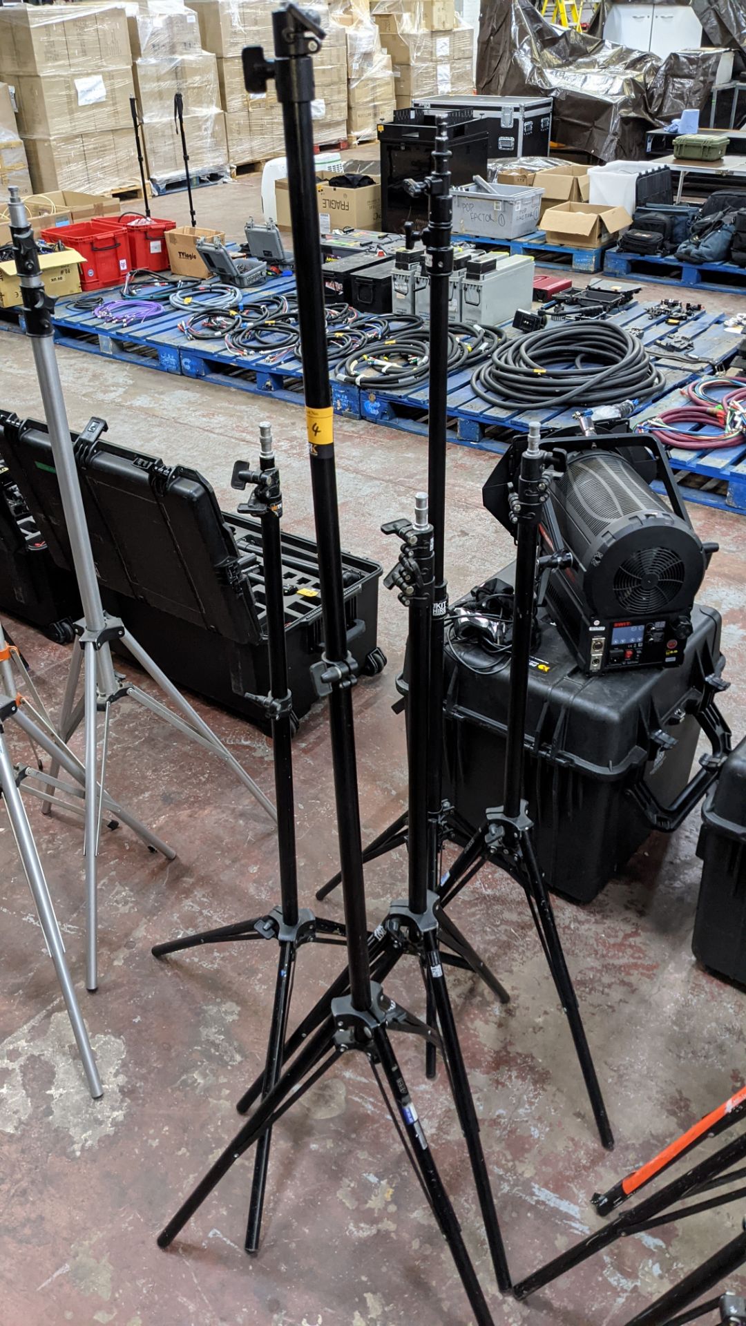 5 off Arri Lighting Stands - Image 2 of 9