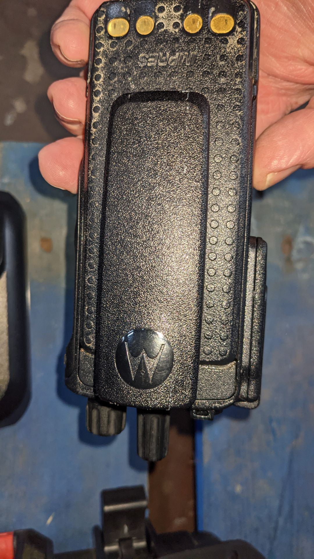 Motorola walkie-talkie kit comprising pair of model DP4400 walkie-talkies plus single station charge - Image 5 of 10