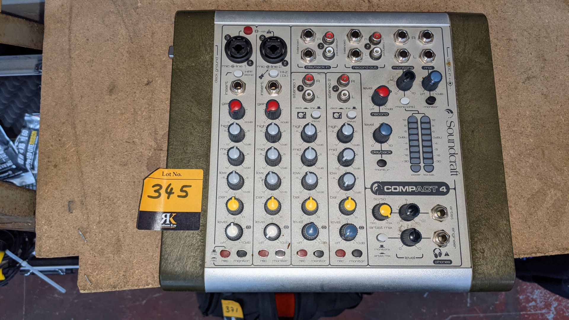 Soundcraft Compact 4 mixer - Image 3 of 7