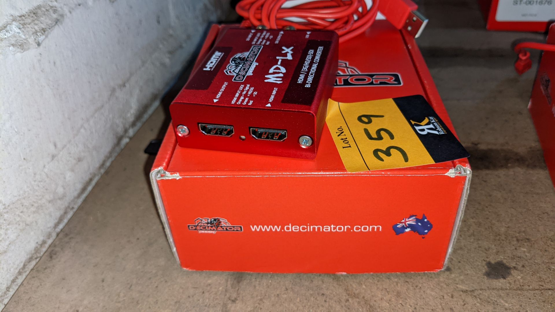 Decimator model MD-LX HDMI/SD - Image 7 of 10