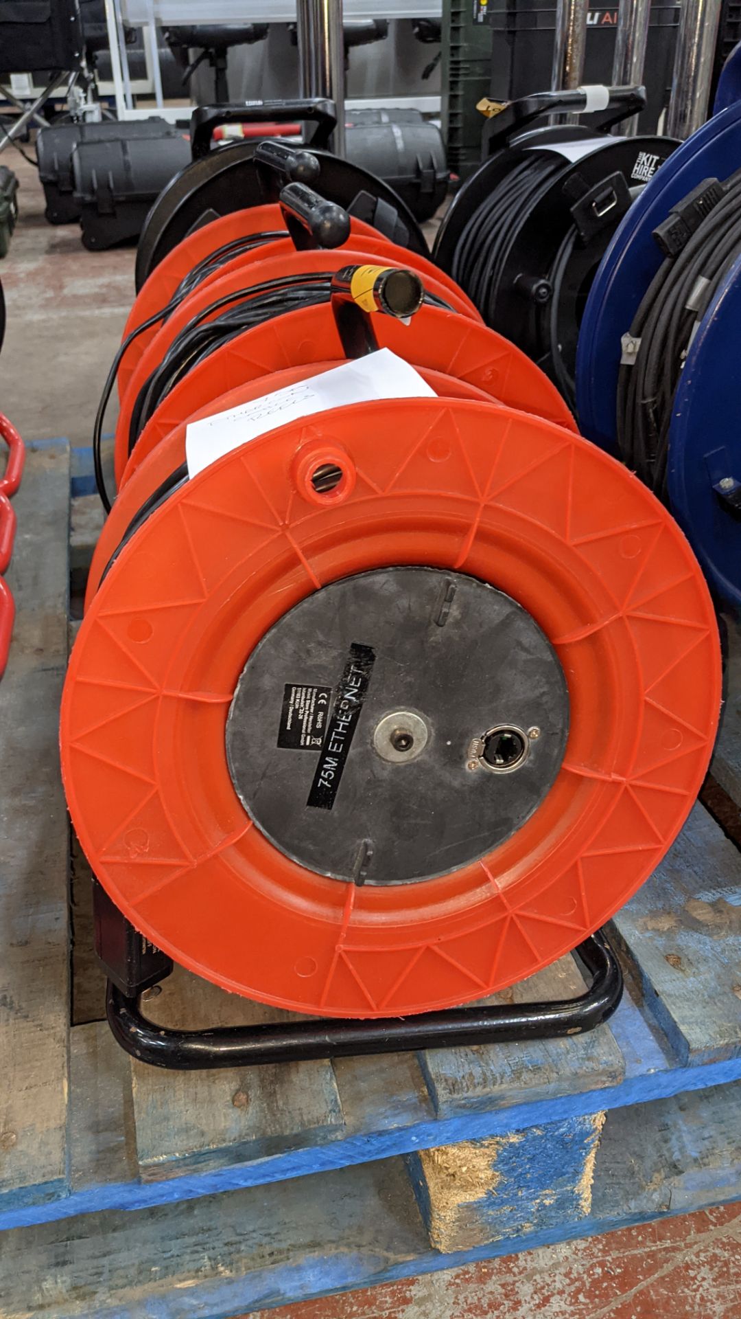 3 off 75m Ethercom extension cable reels - Image 3 of 8