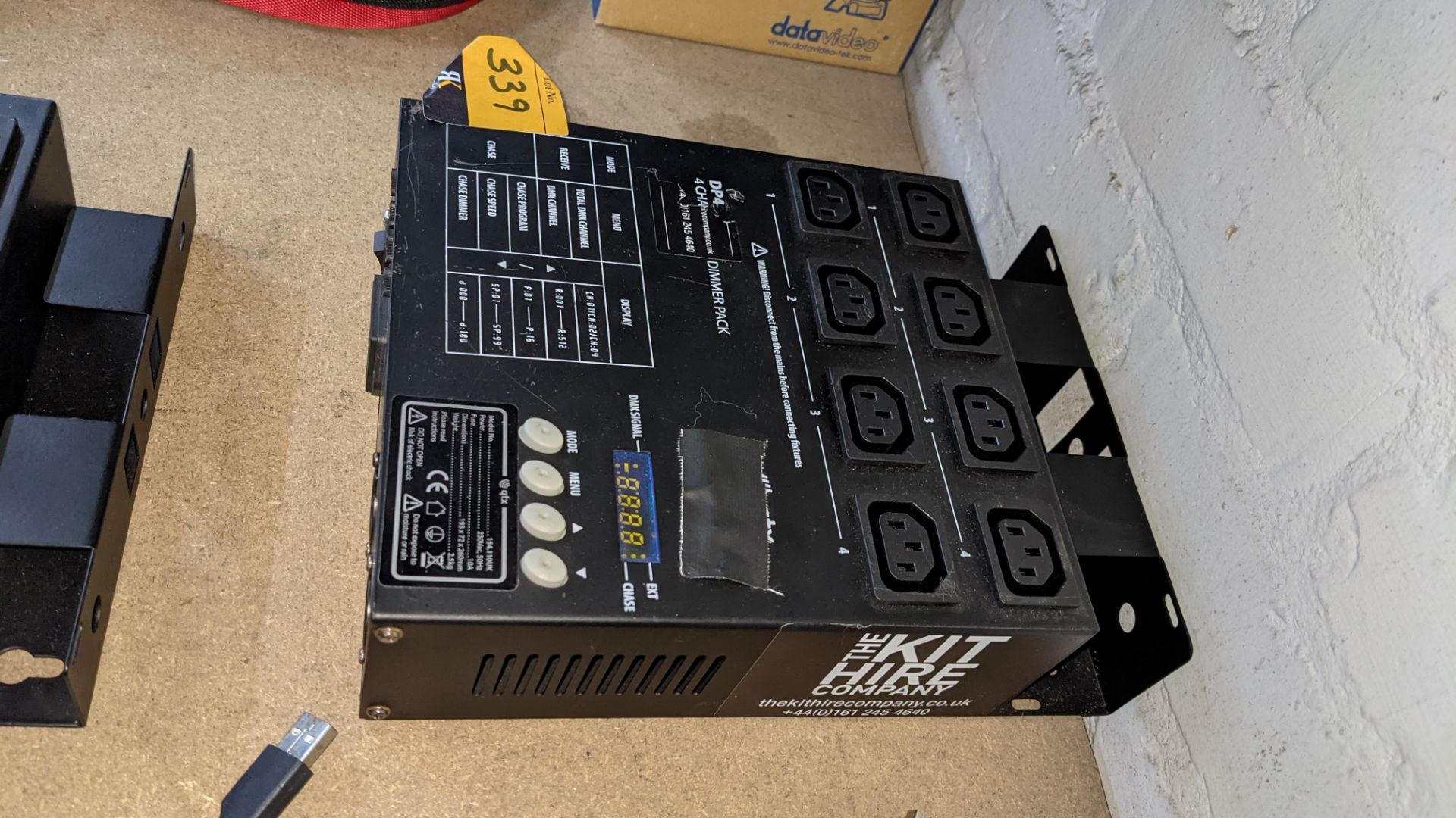QTX DP4 4-channel dimmer pack - Image 3 of 5