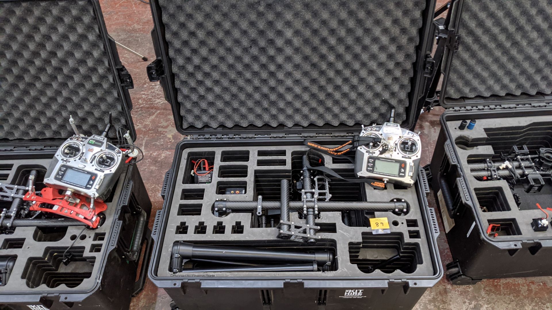 Freefly Movi M10 gimbal system with remote control including large case designed by Cinema Oxide