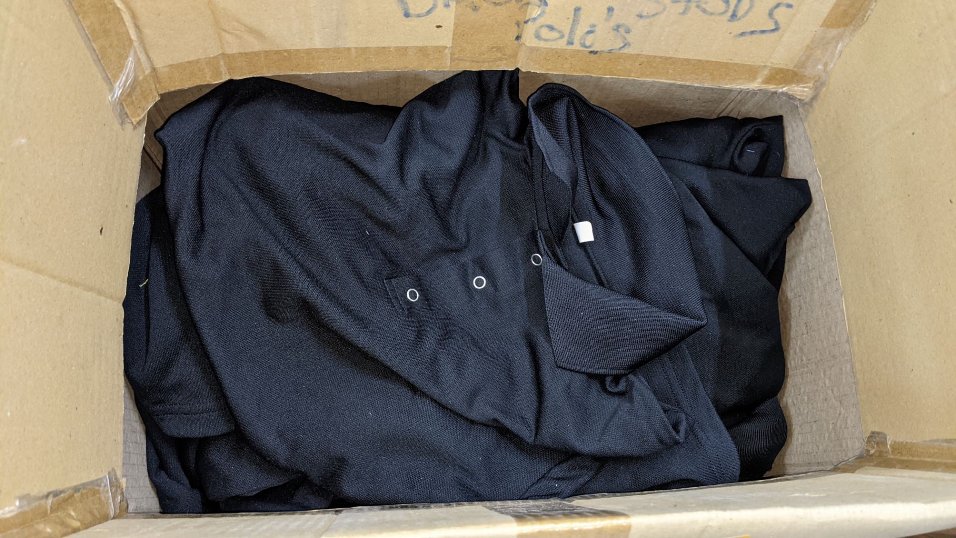 Quantity of black polo shirts - Image 4 of 4