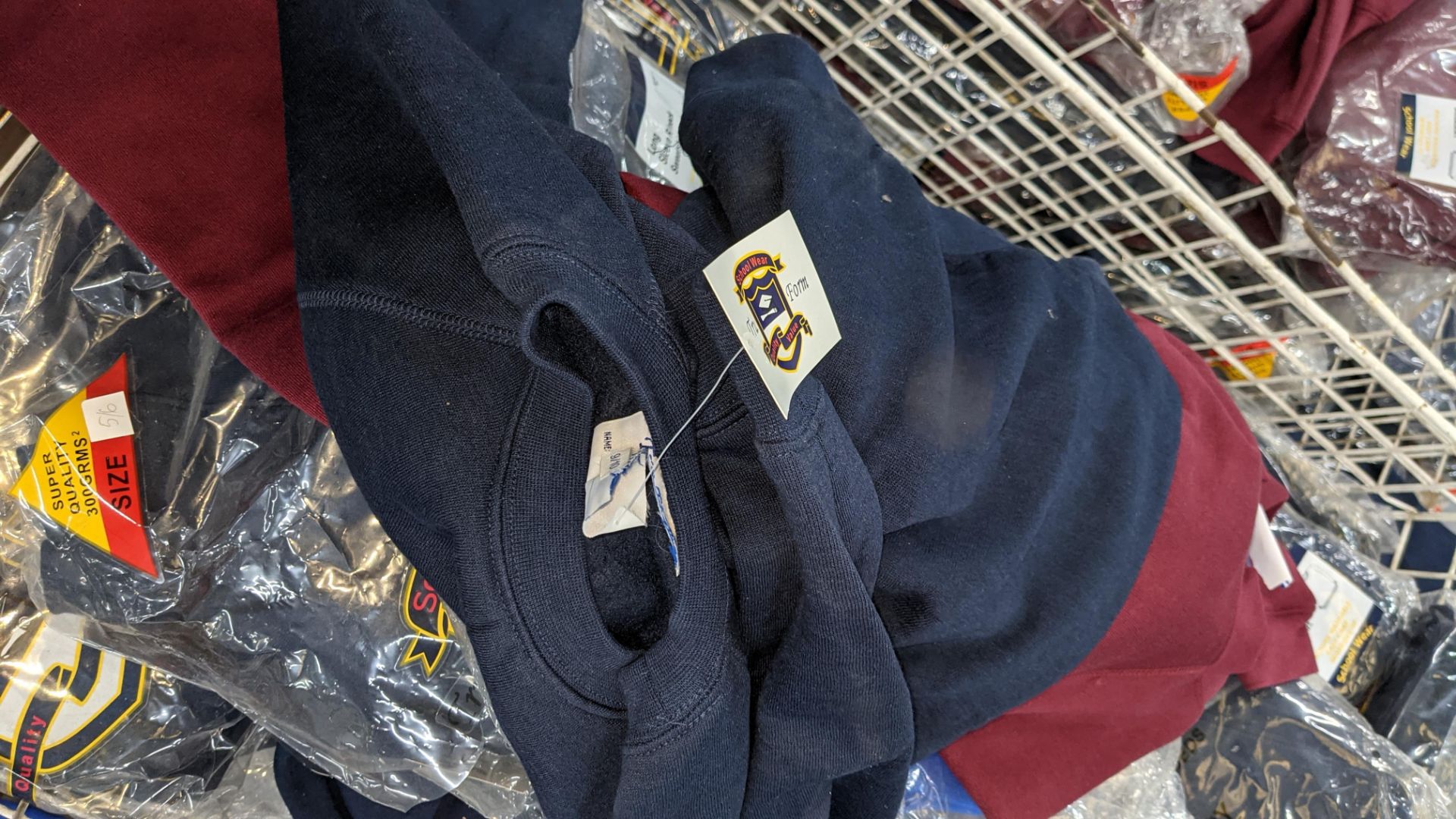 Large quantity of assorted children's sweatshirts - the contents of 1 large cage. NB cage excluded - Image 7 of 7