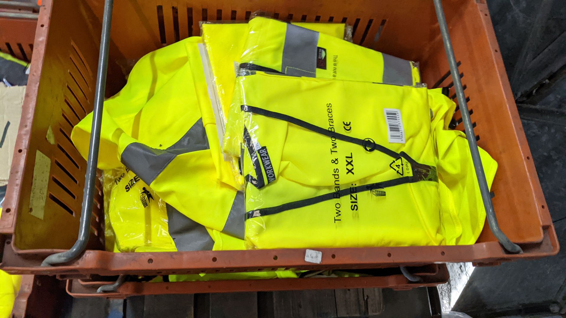 20 off yellow hi-vis vests - Image 4 of 4