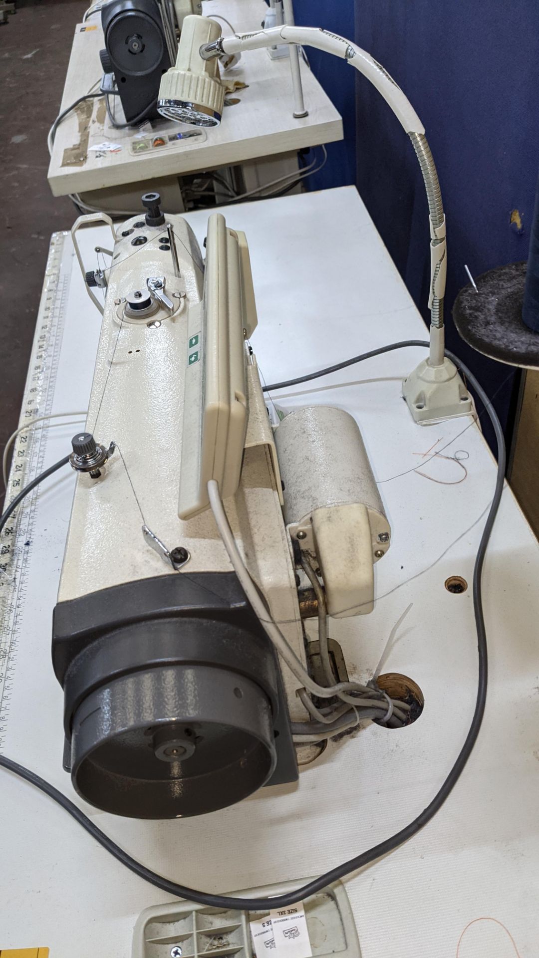 Zoje model ZJ9800A-D3B/PF lockstitch sewing machine with model WR-501 digital controller - Image 12 of 19