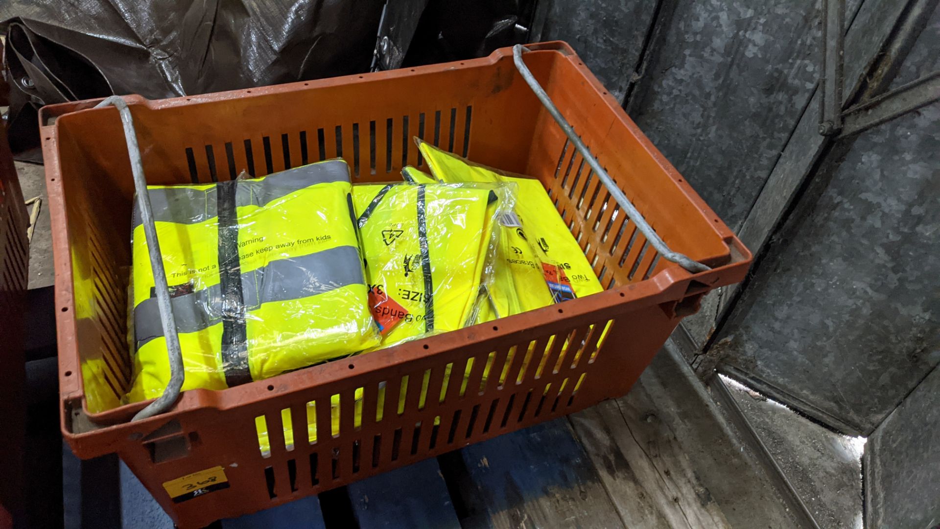 20 off yellow hi-vis vests