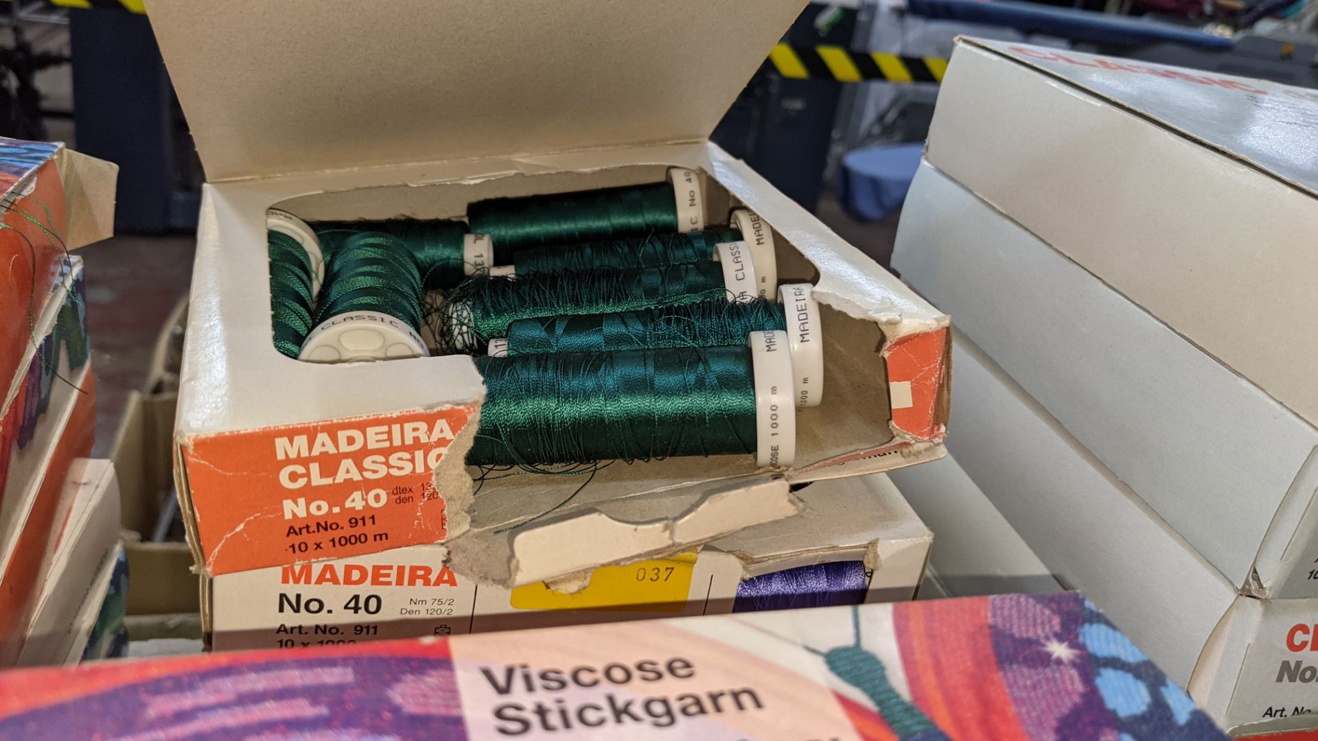 30 boxes of Madeira Classic No. 40 rayon embroidery thread - Image 12 of 12