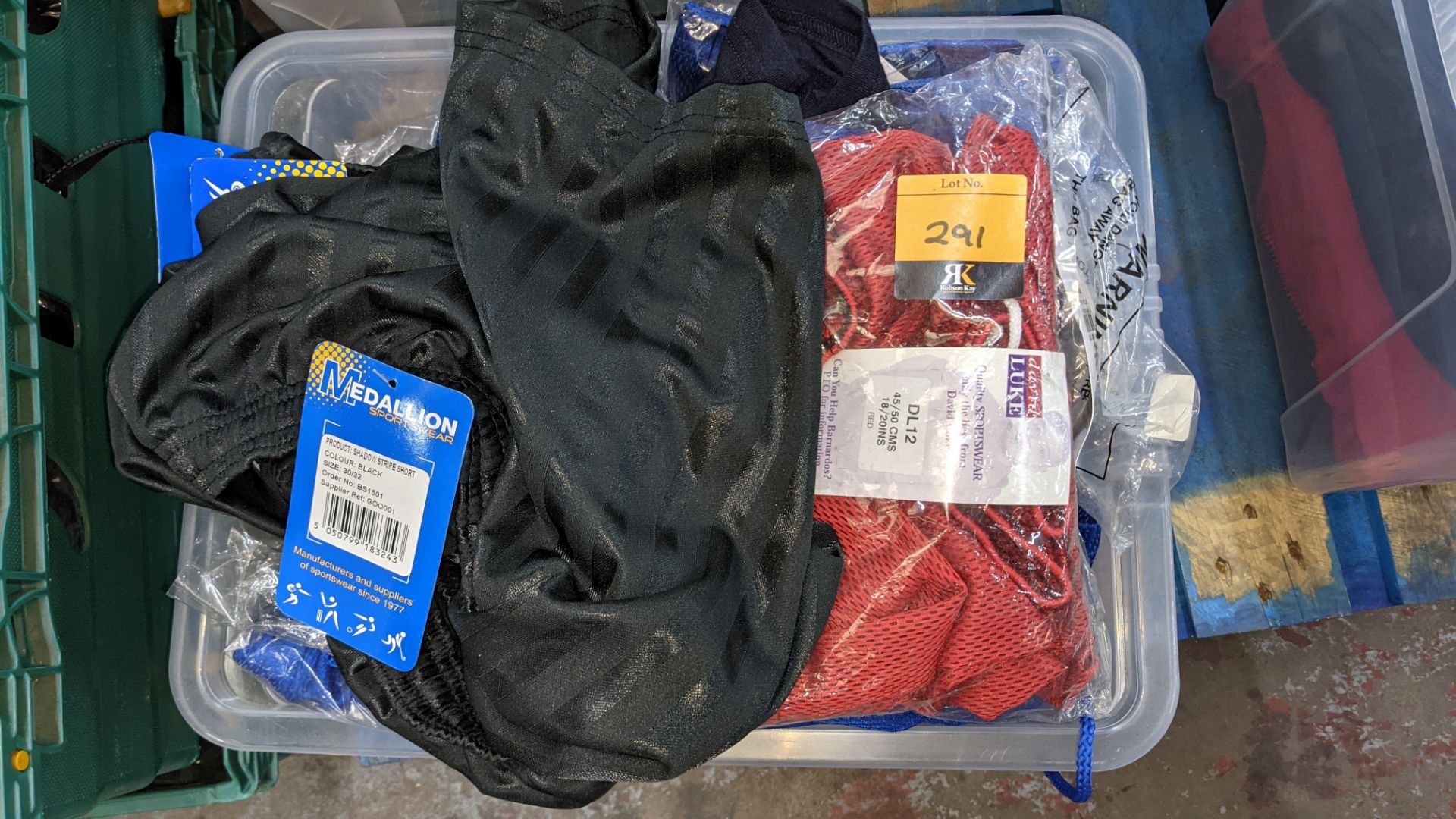 The contents of a crate of children's shorts. NB crate excluded - Image 4 of 4