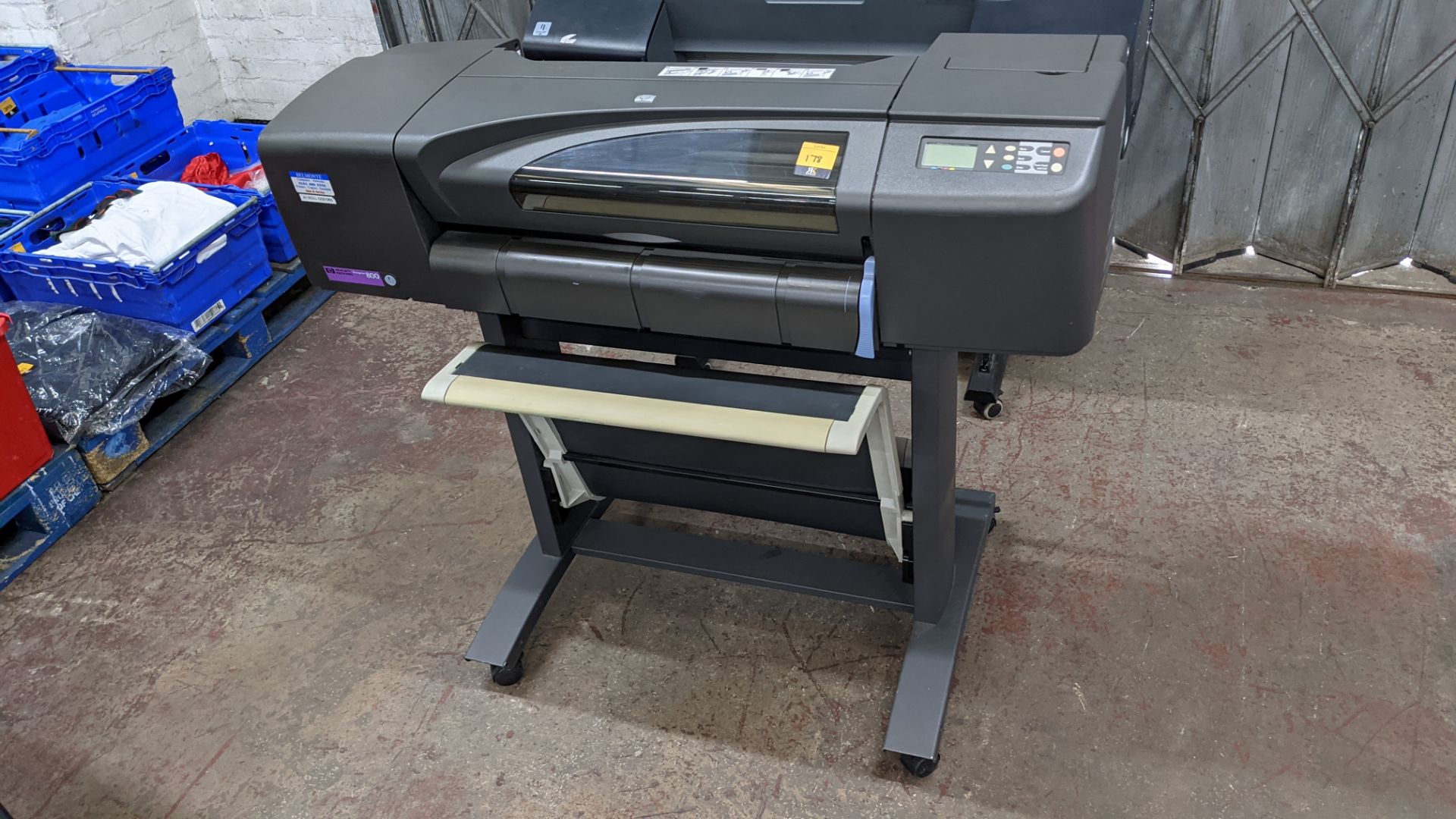 HP DesignJet 800 wide format printer, factory model C7779B (24")