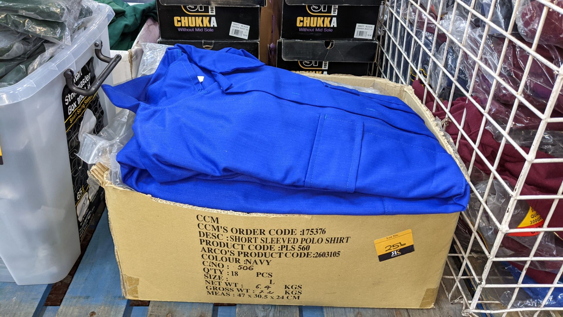 Approx 14 off blue heavy weight trousers - 1 box - Image 2 of 5