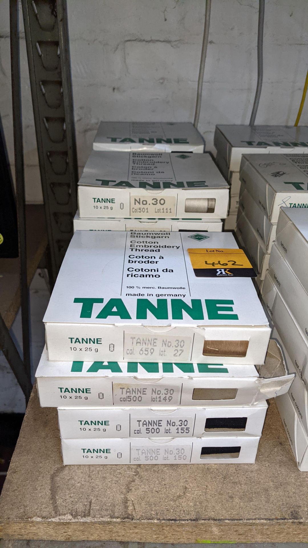 14 boxes of Madeira Tanne (Burmit) cotton embroidery thread - Image 2 of 8