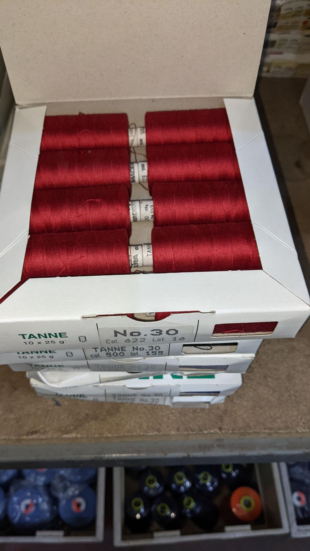 18 boxes of Madeira Tanne (Burmit) cotton embroidery thread - Image 6 of 8