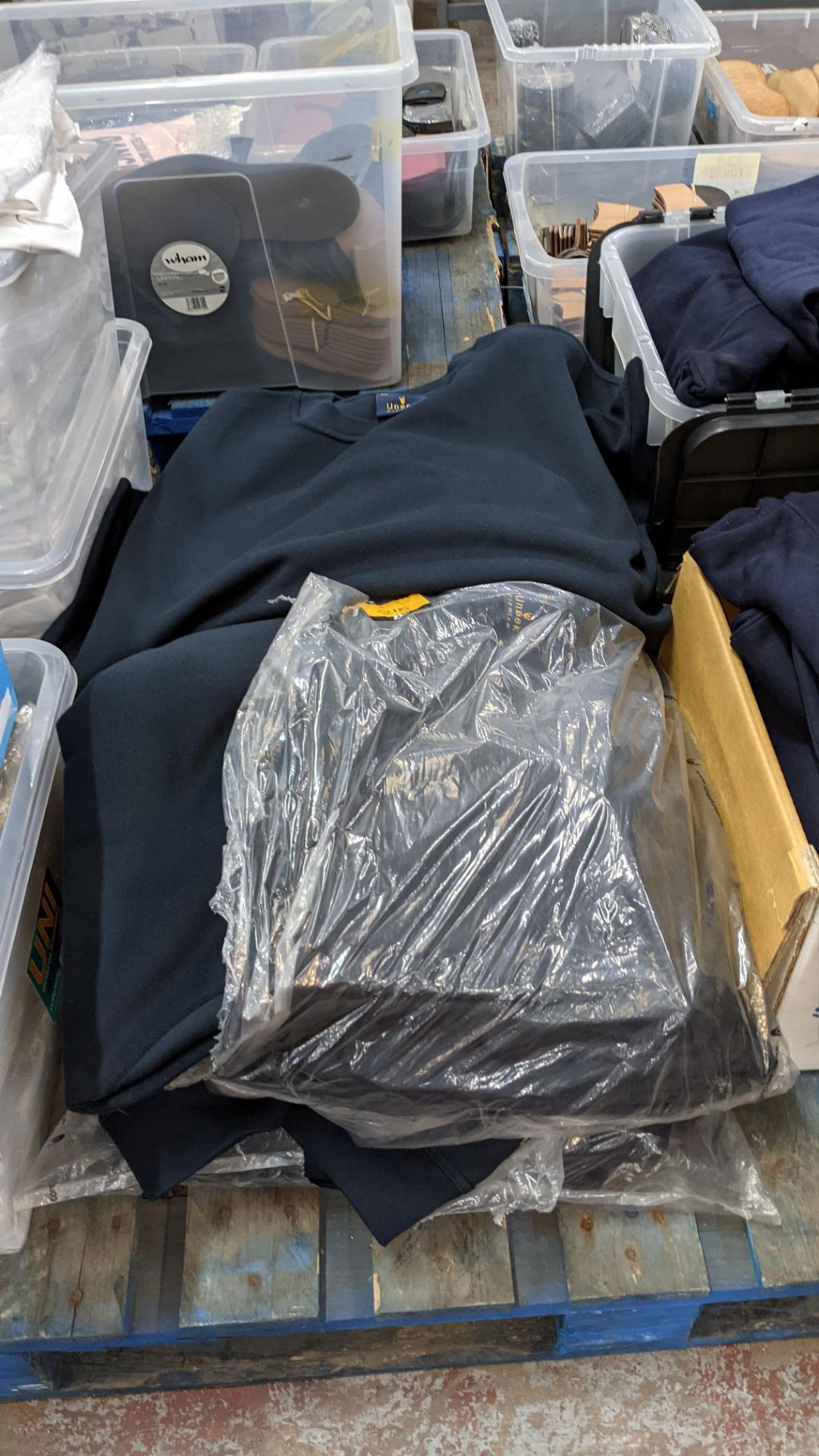 Approx 15 off Uneek dark blue sweatshirts - 2 bags - Image 2 of 5