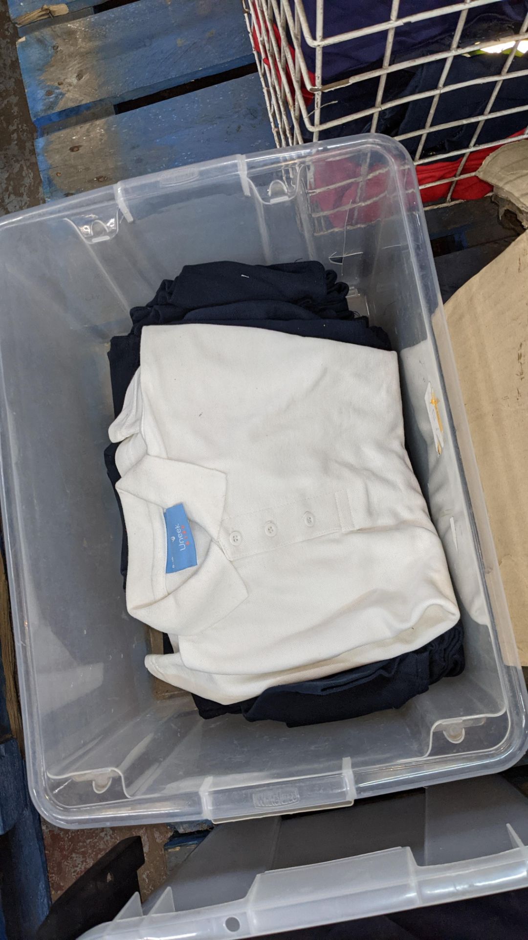 Approx 40 off children's assorted polo shirts - the contents of 2 boxes/crates. NB boxes/crates exc - Image 6 of 6