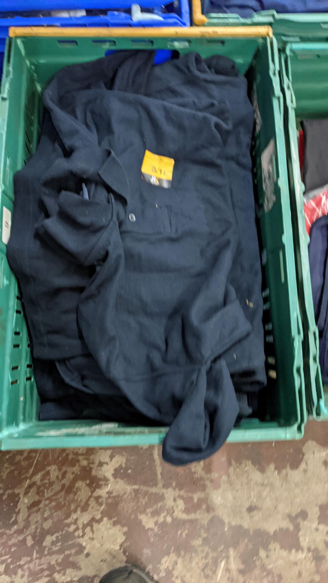 Approx 20 off Uneek navy polo shirts - Image 3 of 4