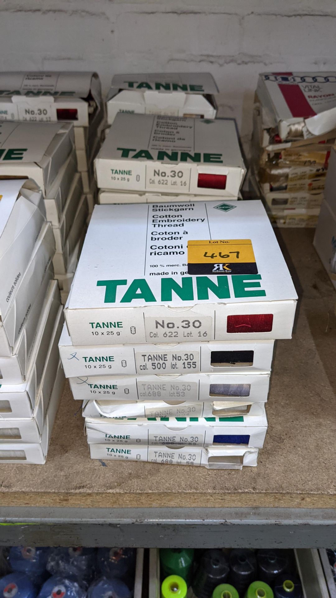 18 boxes of Madeira Tanne (Burmit) cotton embroidery thread - Image 2 of 8
