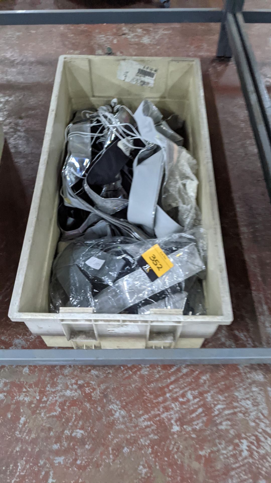 The contents of a crate of illuminated trim. NB crate excluded