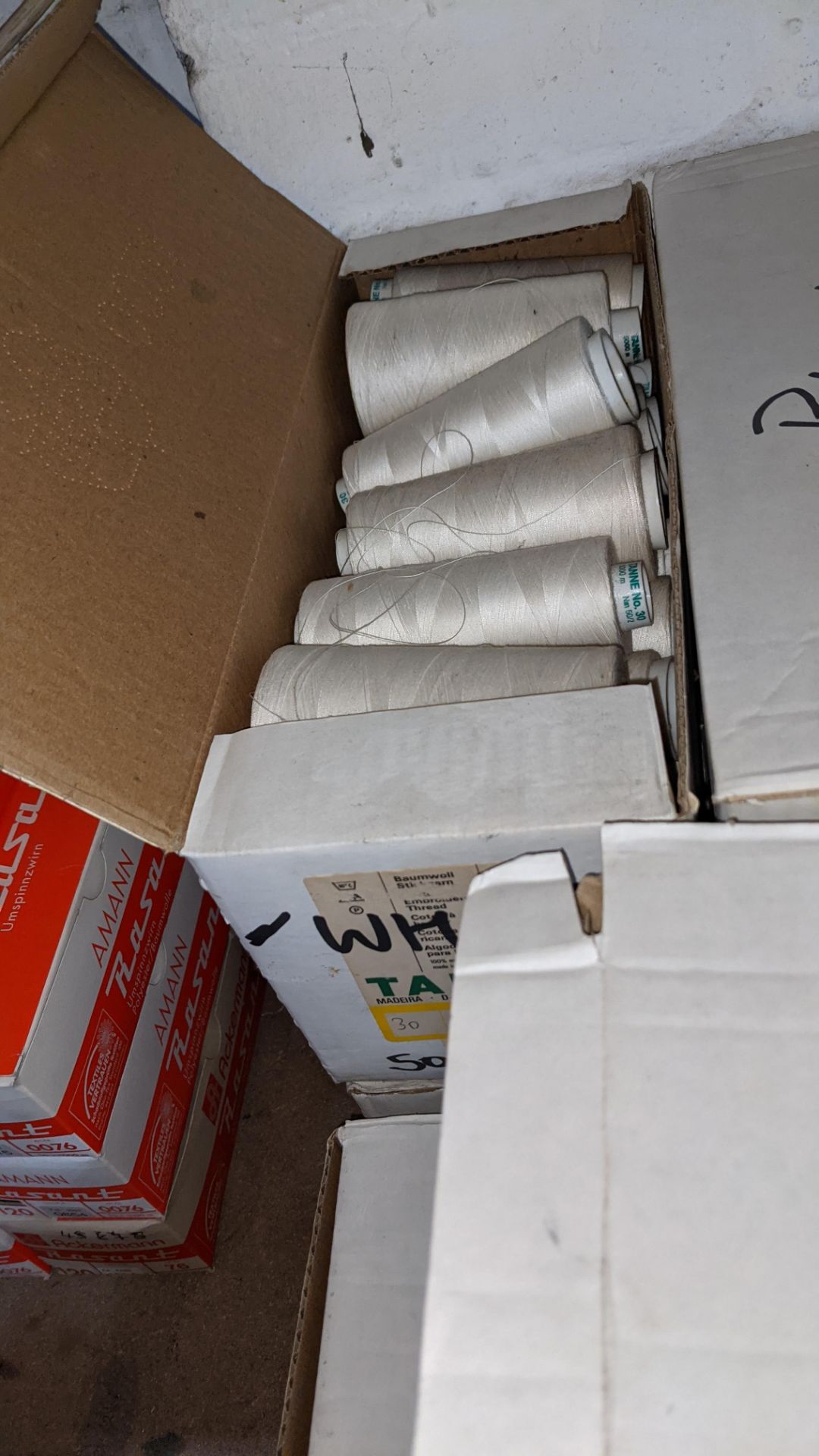7 large boxes of Madeira Tanne cotton embroidery thread - Image 6 of 7
