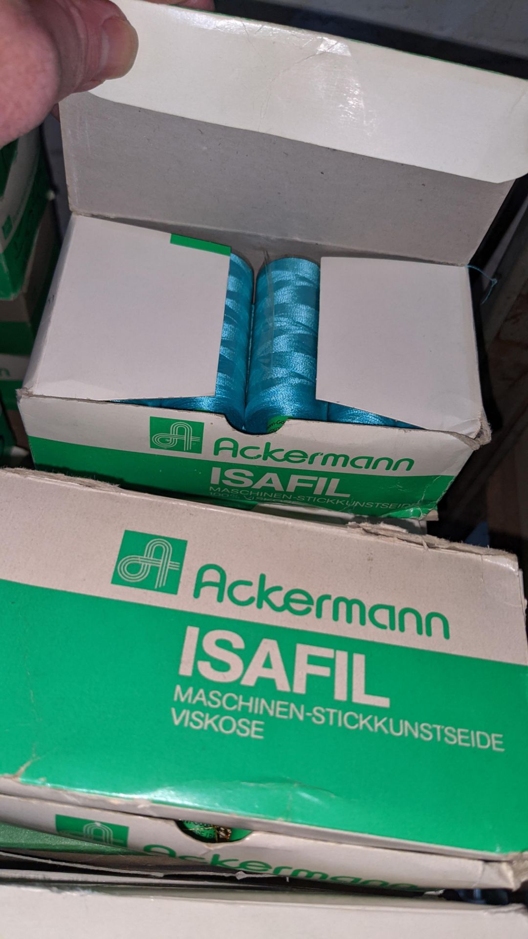 20 boxes of Ackermann Isafil viscose/rayon embroidery thread - Image 8 of 9