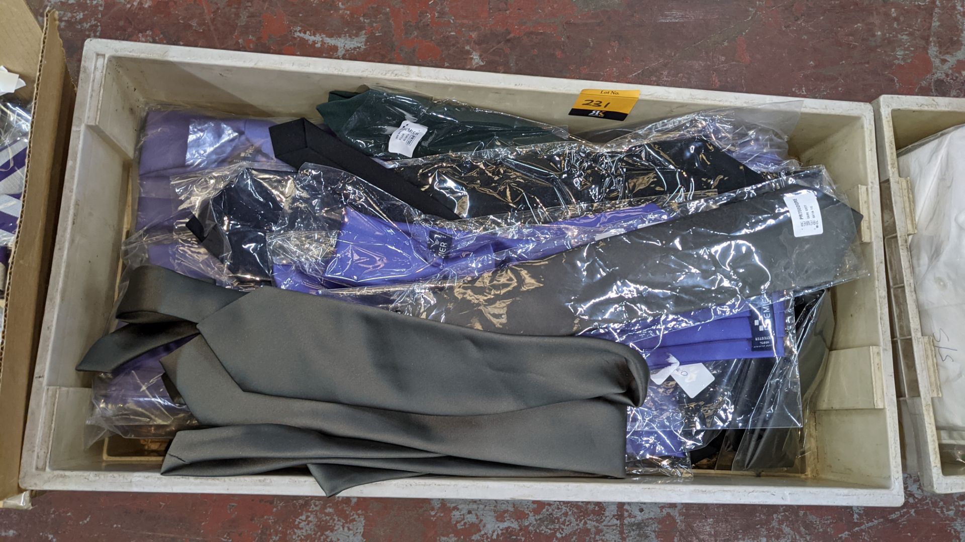 The contents of a crate of assorted ties. NB crate excluded - Image 3 of 5
