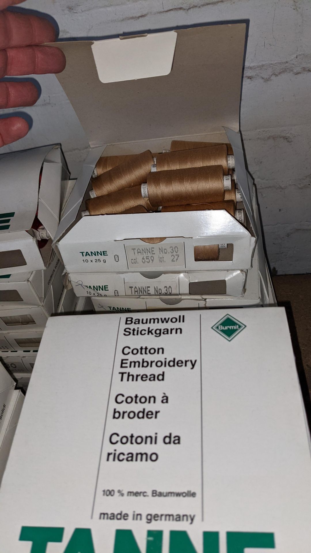 18 boxes of Madeira Tanne (Burmit) cotton embroidery thread - Image 8 of 8