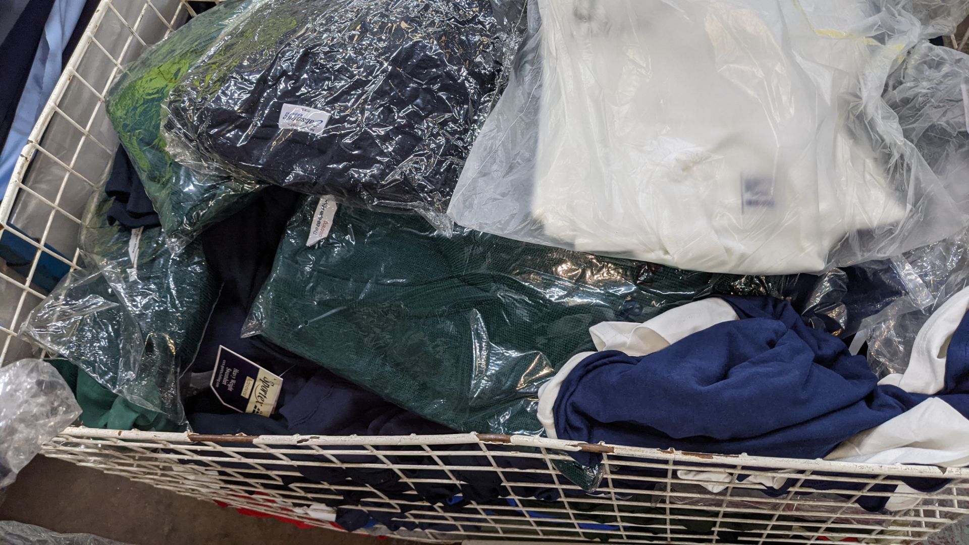 The contents of a cage of assorted adults garments. NB cage excluded - Image 4 of 6