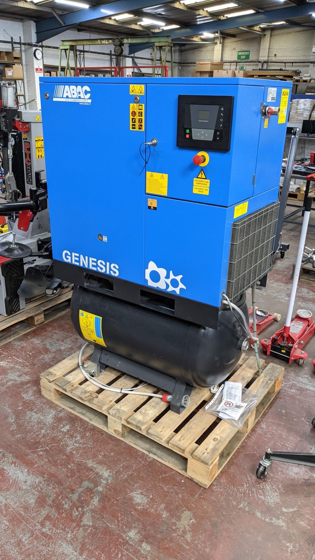 2019 ABAC Genesis 11kW 10 bar 270 litre compressor system - Image 2 of 20