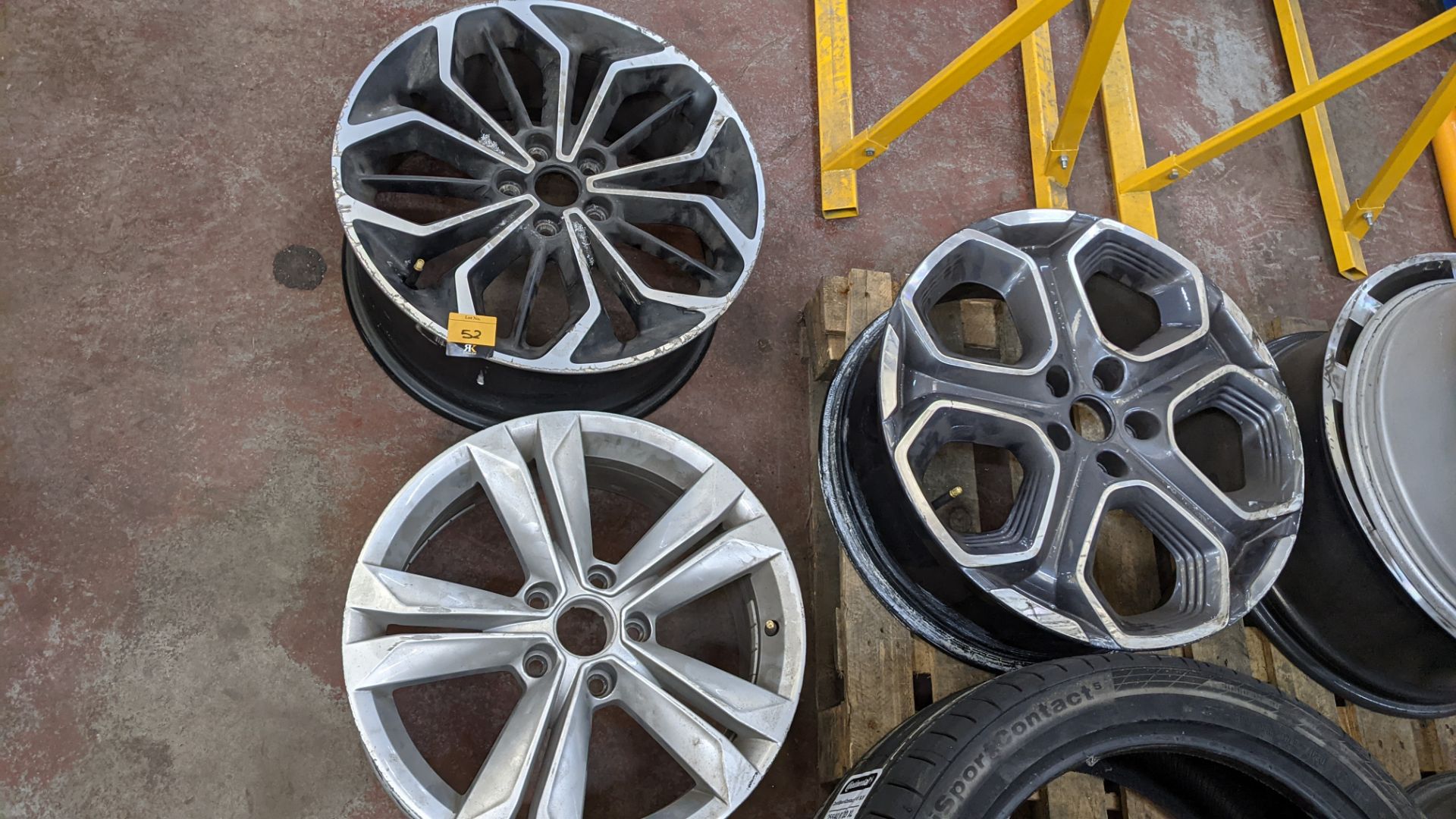 5 off assorted alloy wheels - Image 5 of 9