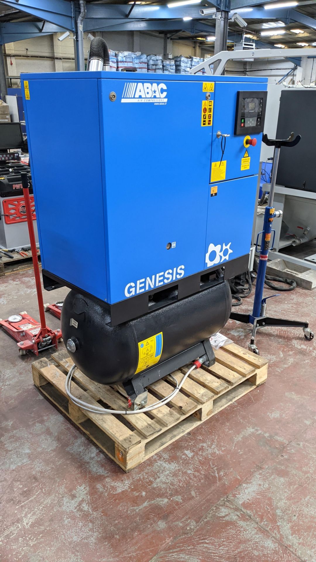 2019 ABAC Genesis 11kW 10 bar 270 litre compressor system - Image 8 of 20