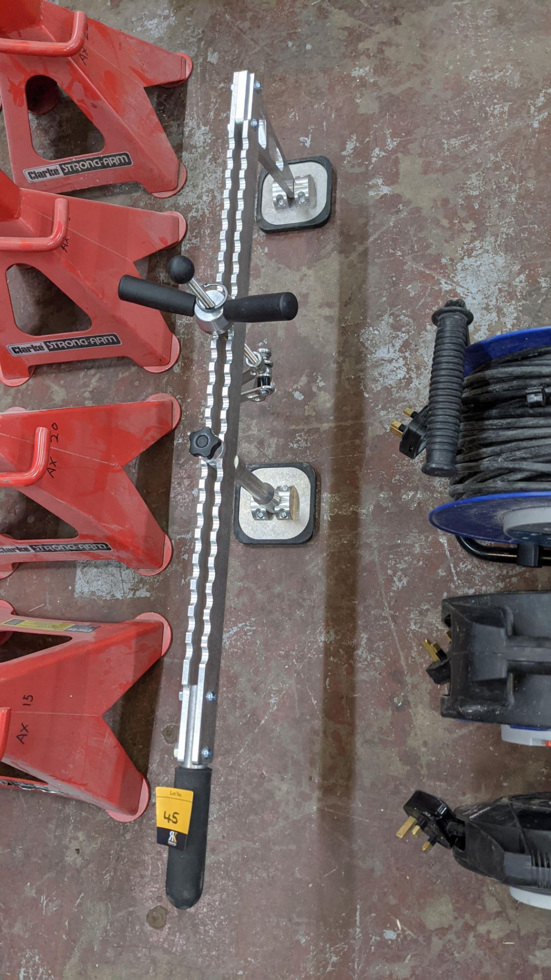 Long handled clamp