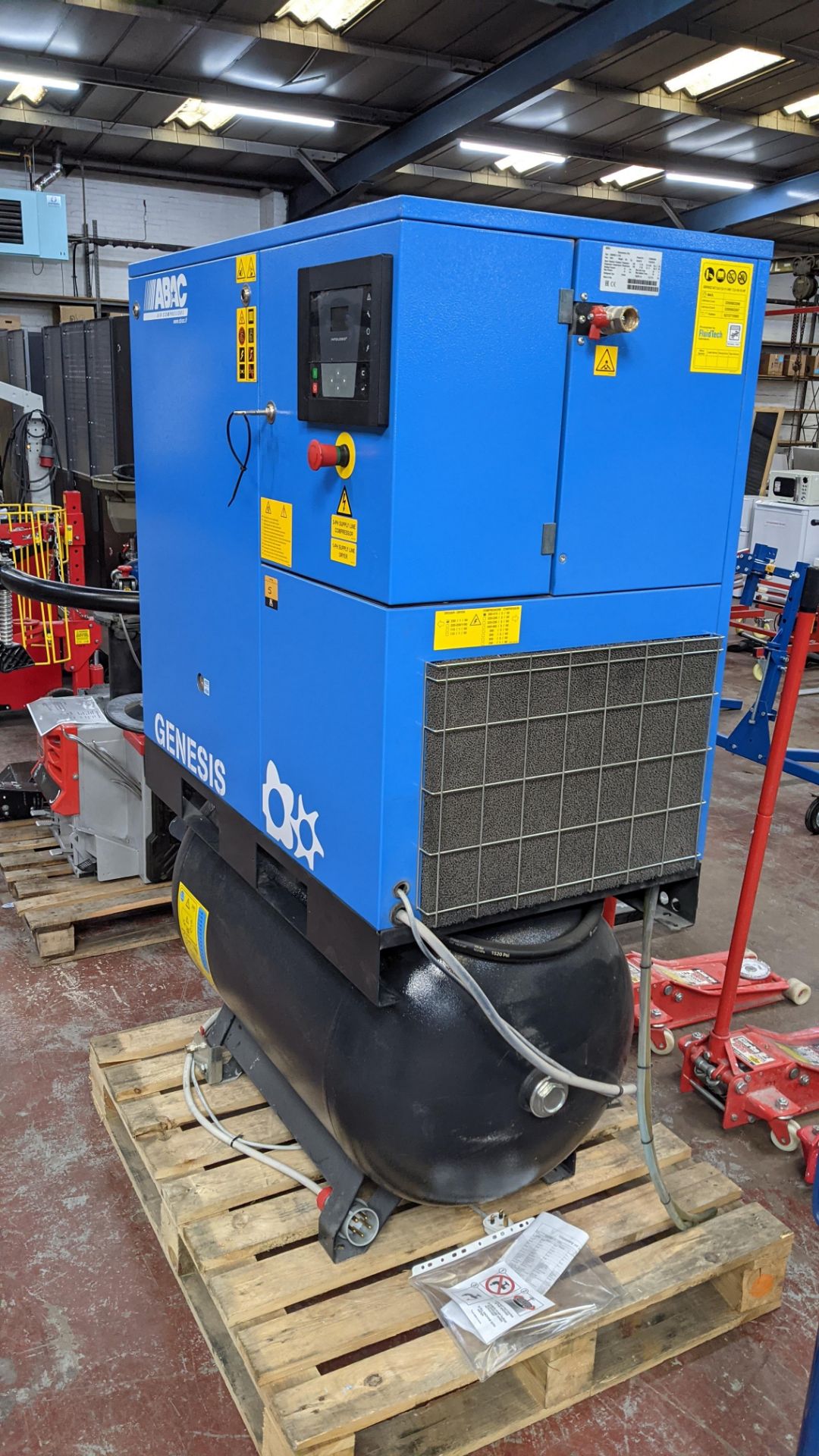 2019 ABAC Genesis 11kW 10 bar 270 litre compressor system - Image 4 of 20