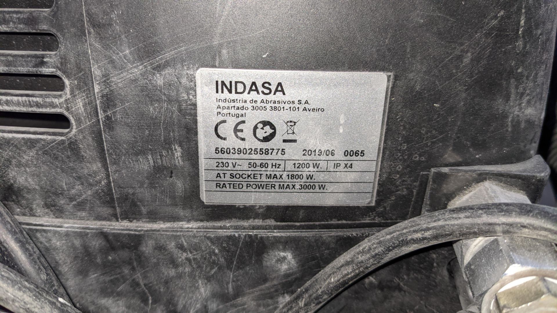 Indasa E-Series model LPE45 industrial vacuum cleaner/extraction unit - Image 7 of 8