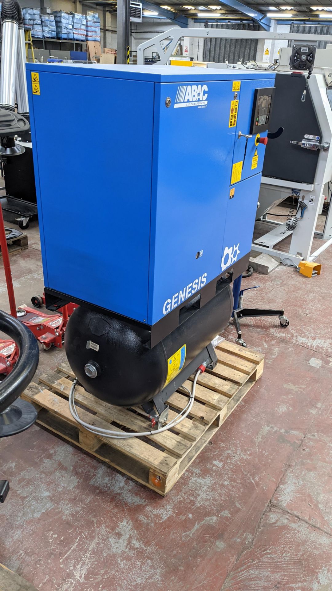 2019 ABAC Genesis 11kW 10 bar 270 litre compressor system - Image 6 of 20