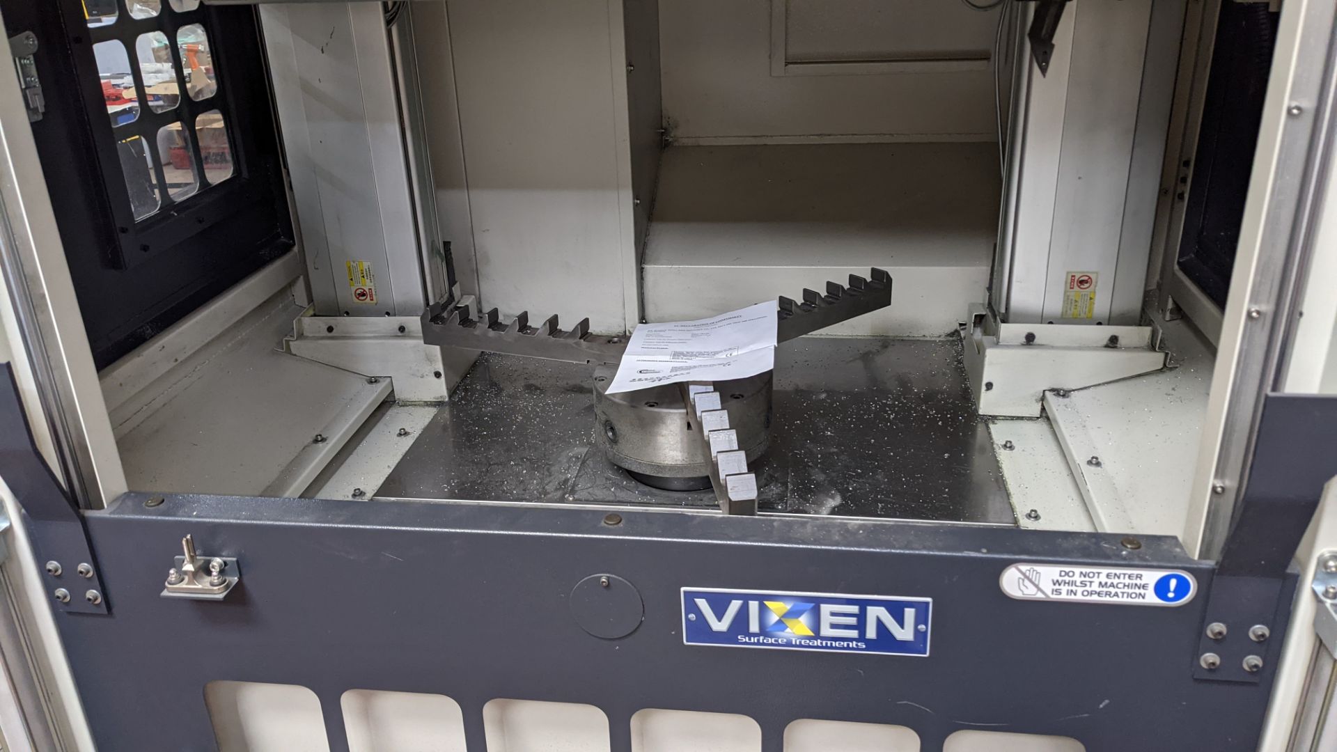 2019 Vixen WHL-35 vertical wheel lathe including all ancillaries as pictured. Serial number 190518/ - Image 6 of 27