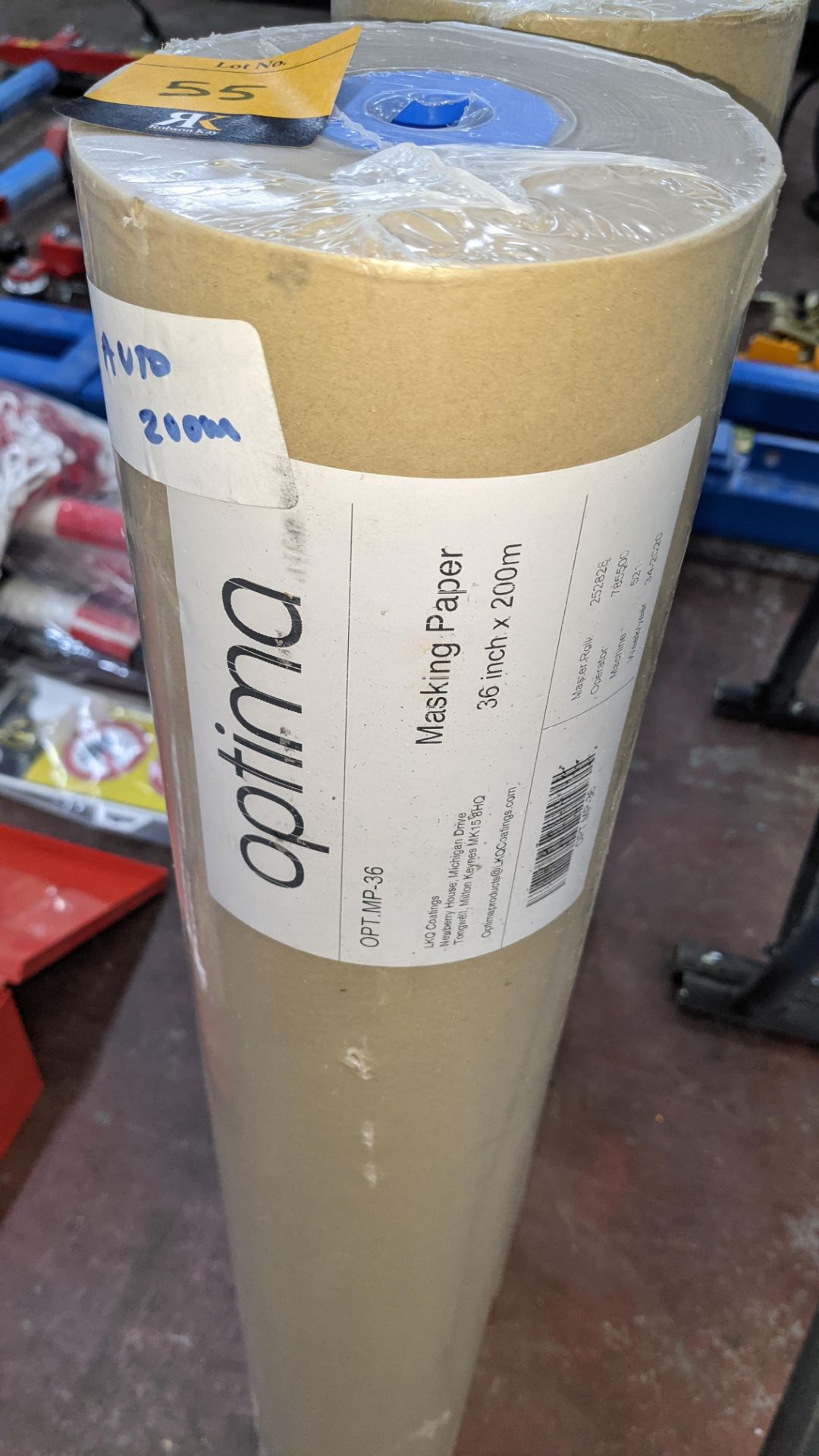 4 rolls of Optima masking paper 36" x 200m - Image 3 of 6