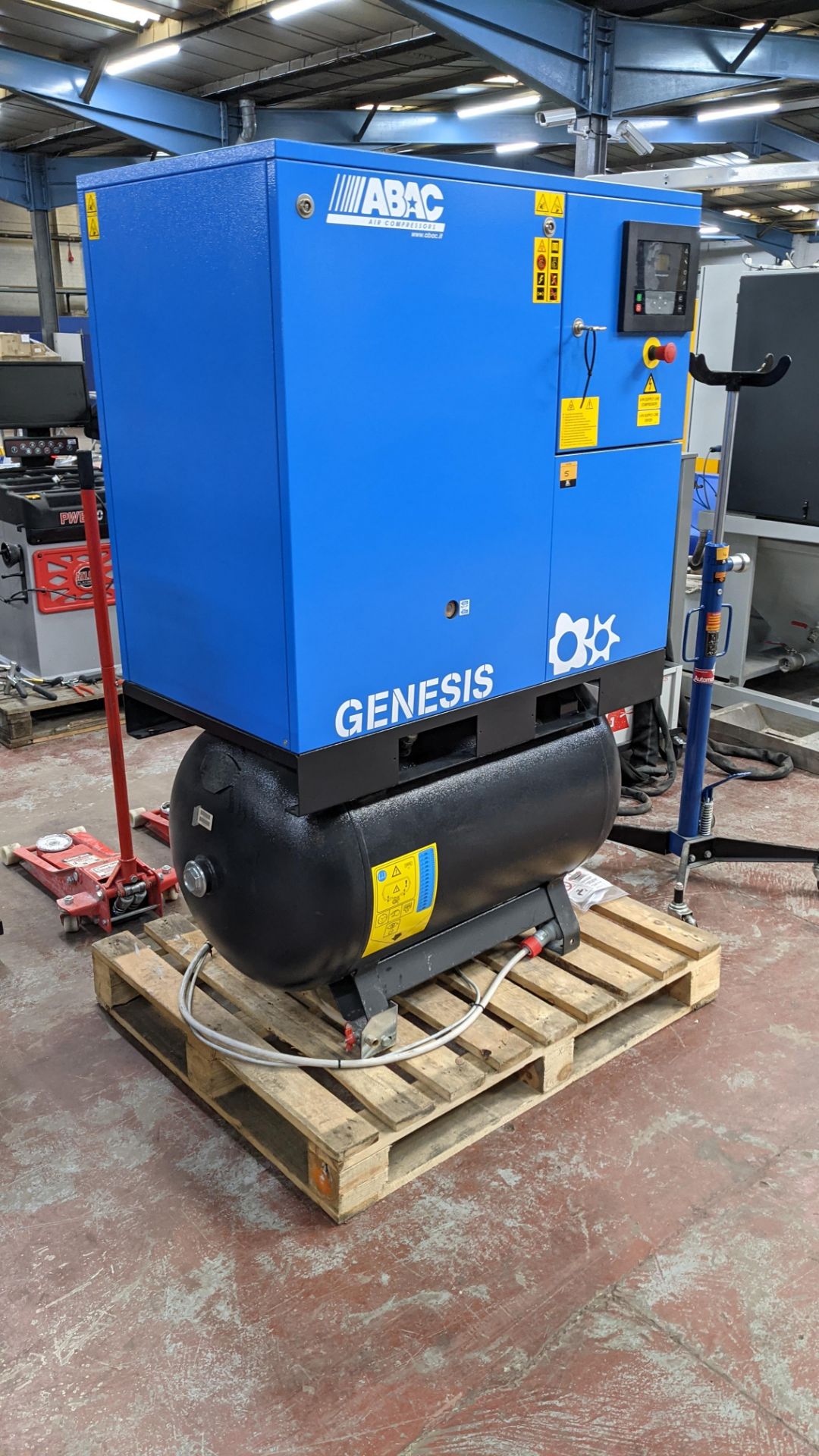 2019 ABAC Genesis 11kW 10 bar 270 litre compressor system - Image 7 of 20