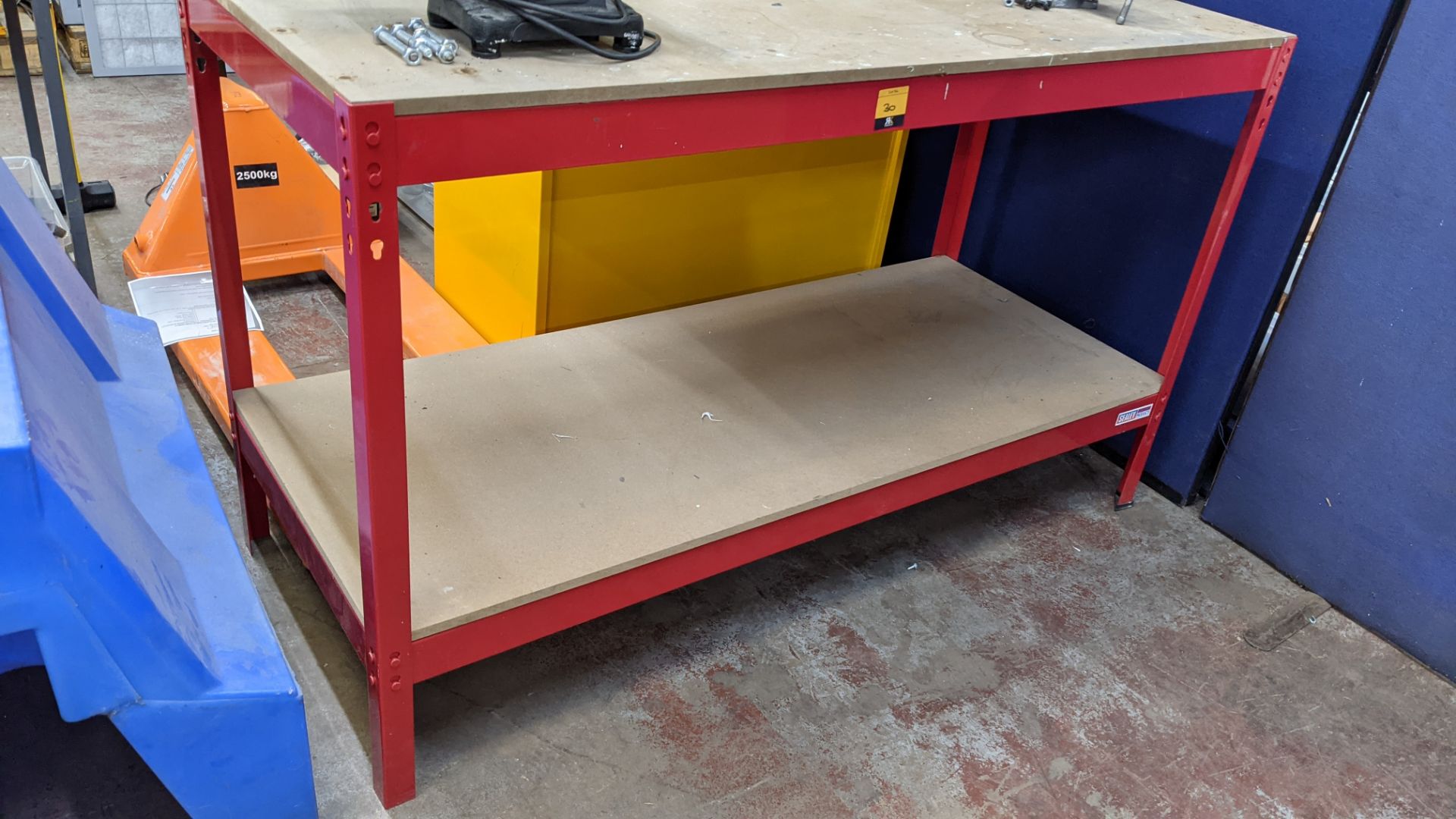 Workbench, length 1530mm x 620mm x 920mm - Image 2 of 4