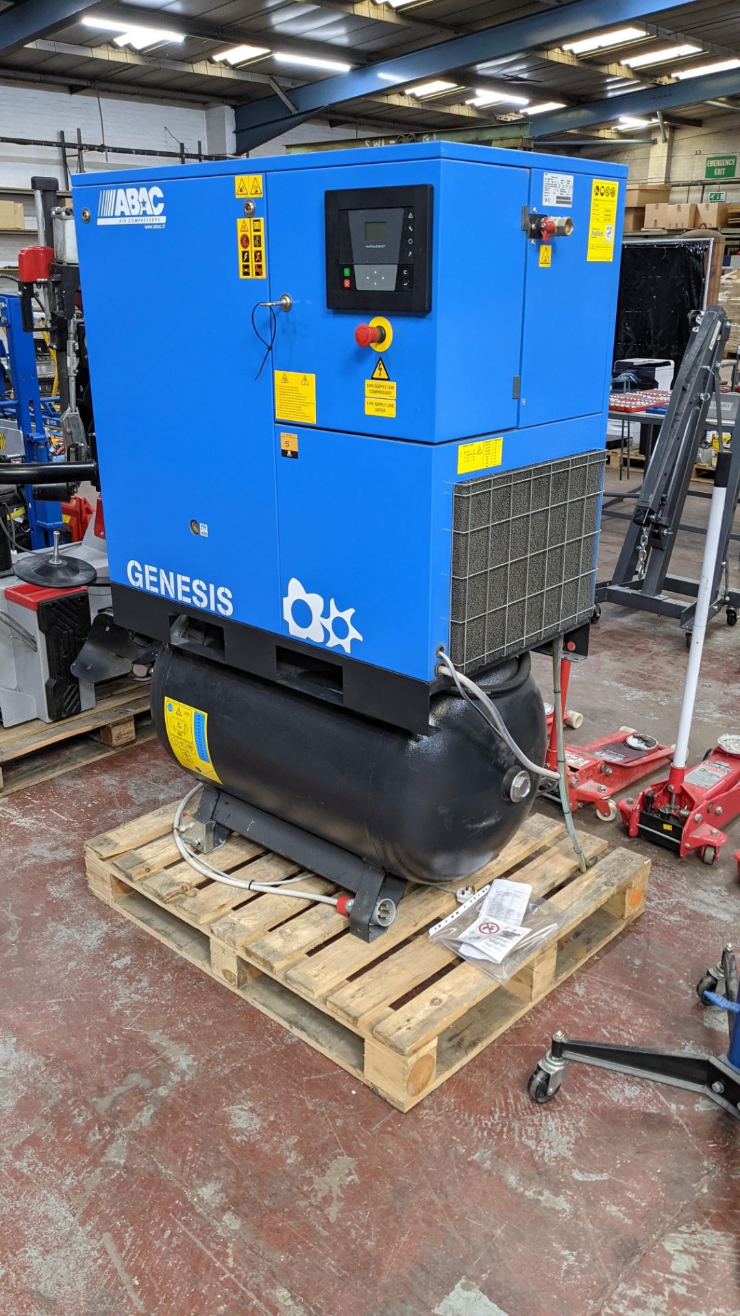 2019 ABAC Genesis 11kW 10 bar 270 litre compressor system - Image 3 of 20