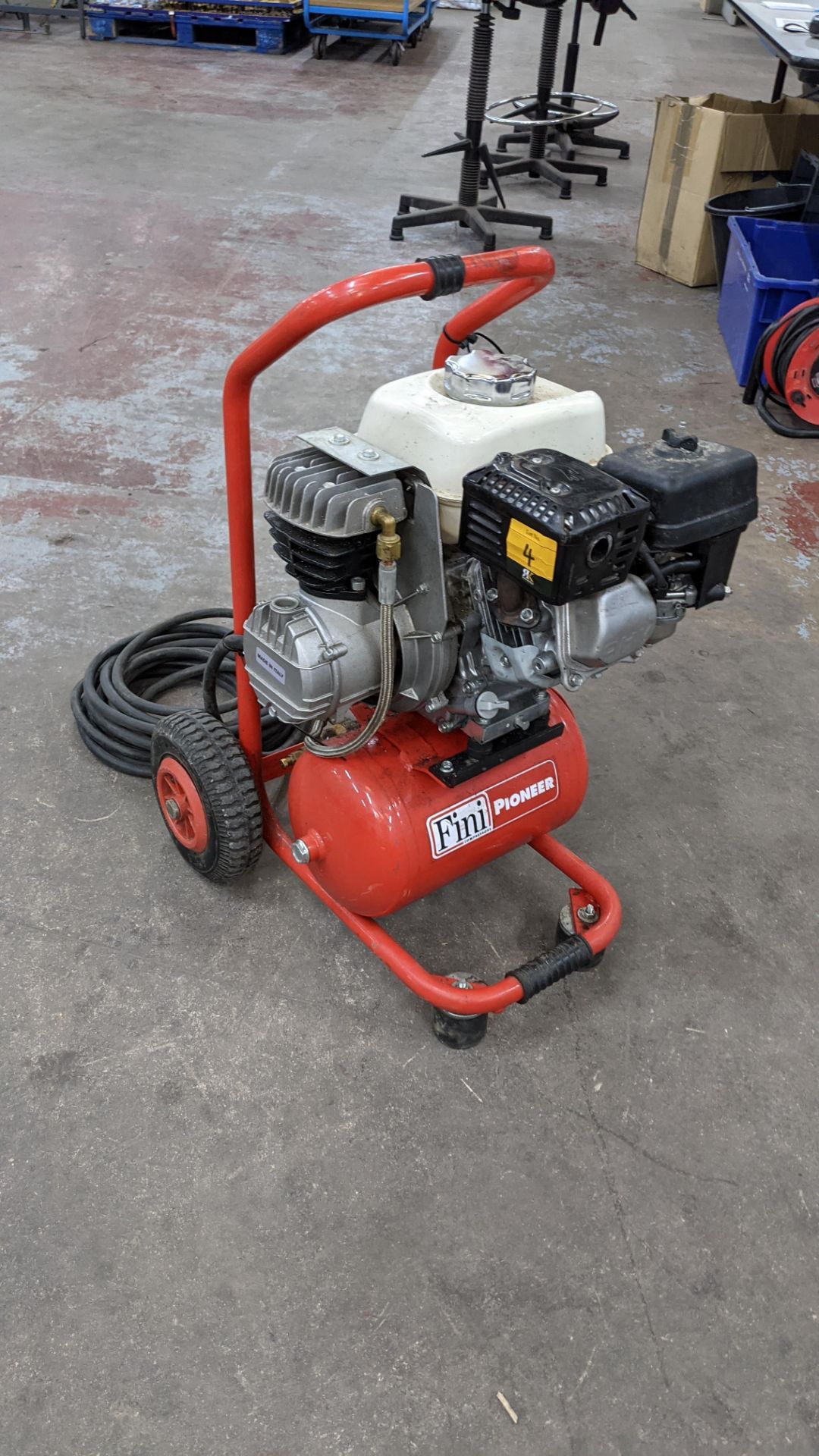 Fini Pioneer MK236 Honda powered petrol compressor - Image 2 of 21