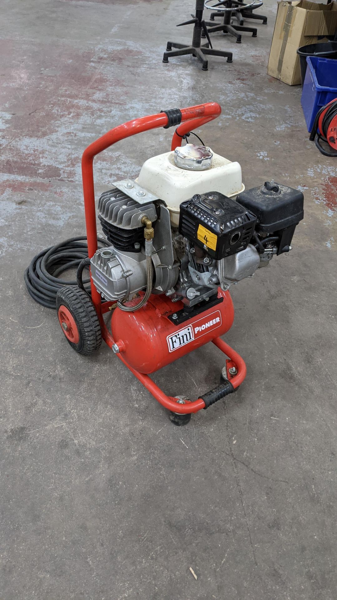 Fini Pioneer MK236 Honda powered petrol compressor - Image 16 of 21