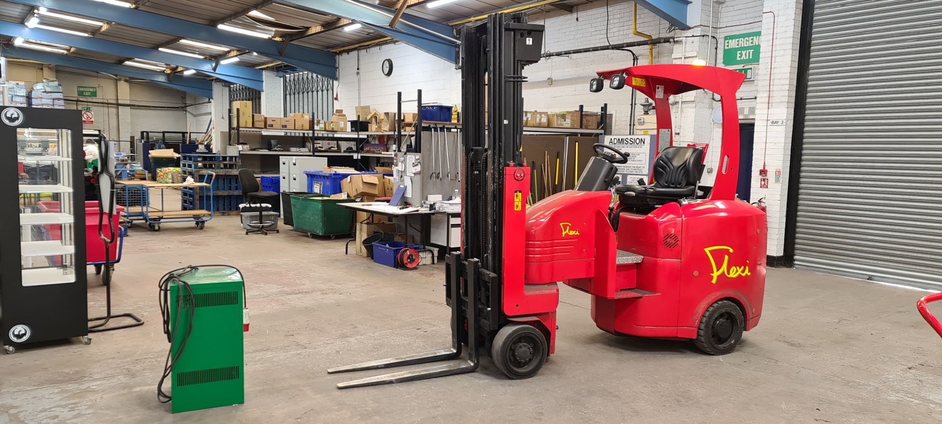 2014 Flexi Euro AC 'bendy' electric Fork Lift Truck