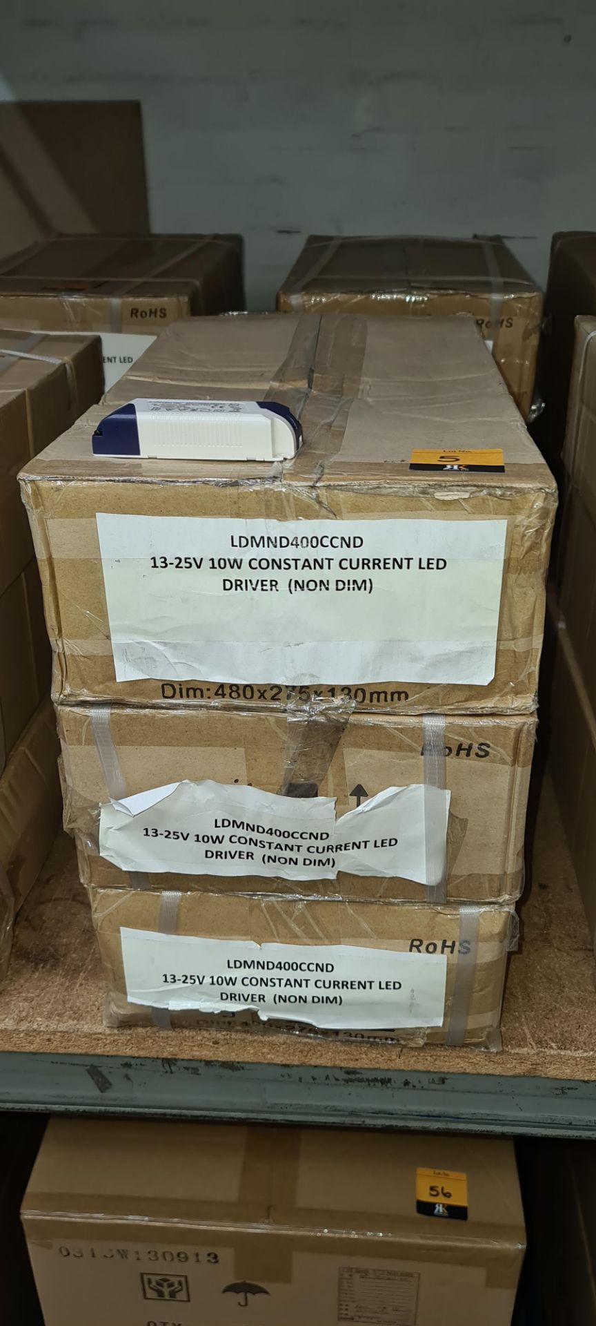 288 off Infitronic LED power supplies model LDMND400CCND - 3 boxes