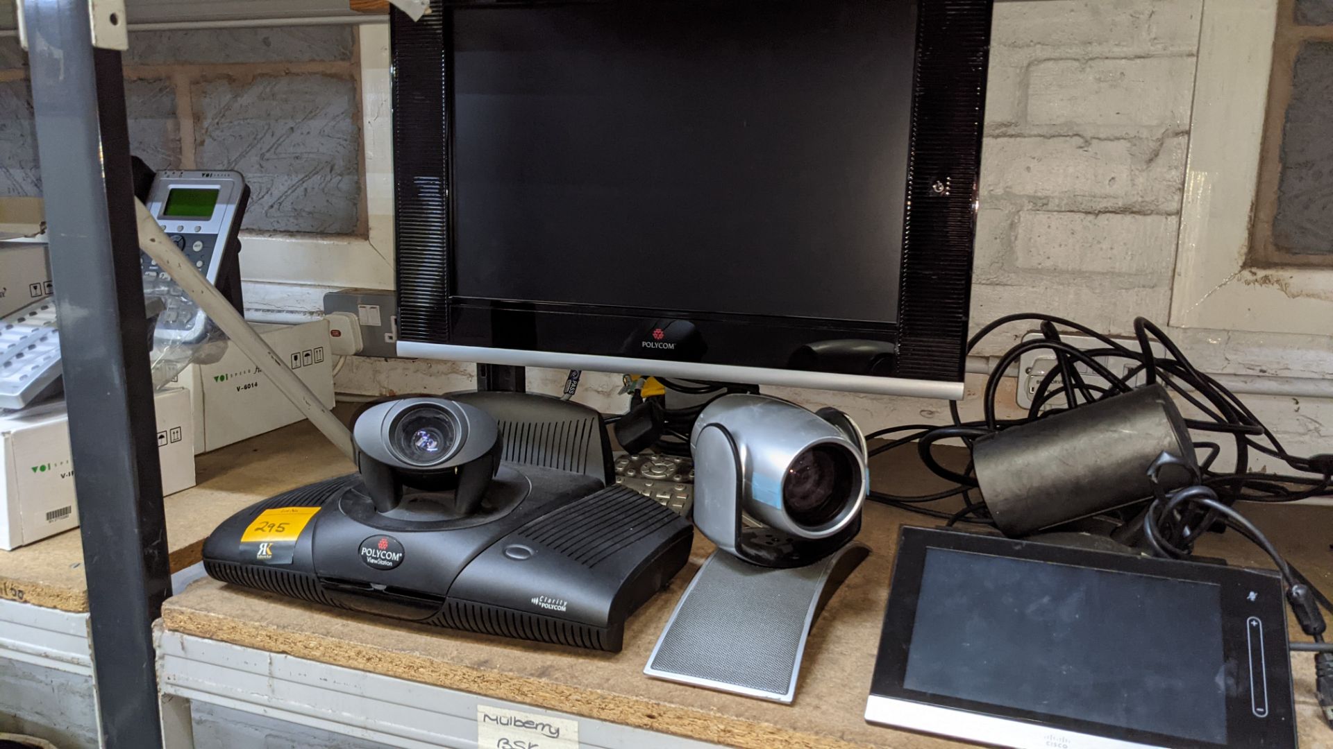 Contents of a bay of video conferencing equipment - Image 5 of 17