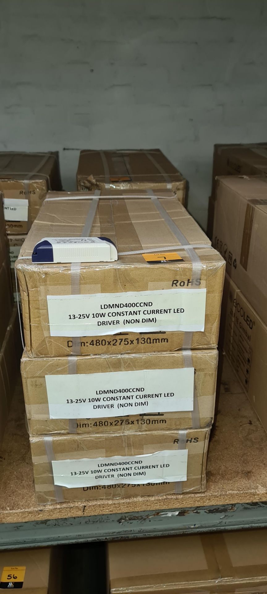 288 off Infitronic LED power supplies model LDMND400CCND - 3 boxes