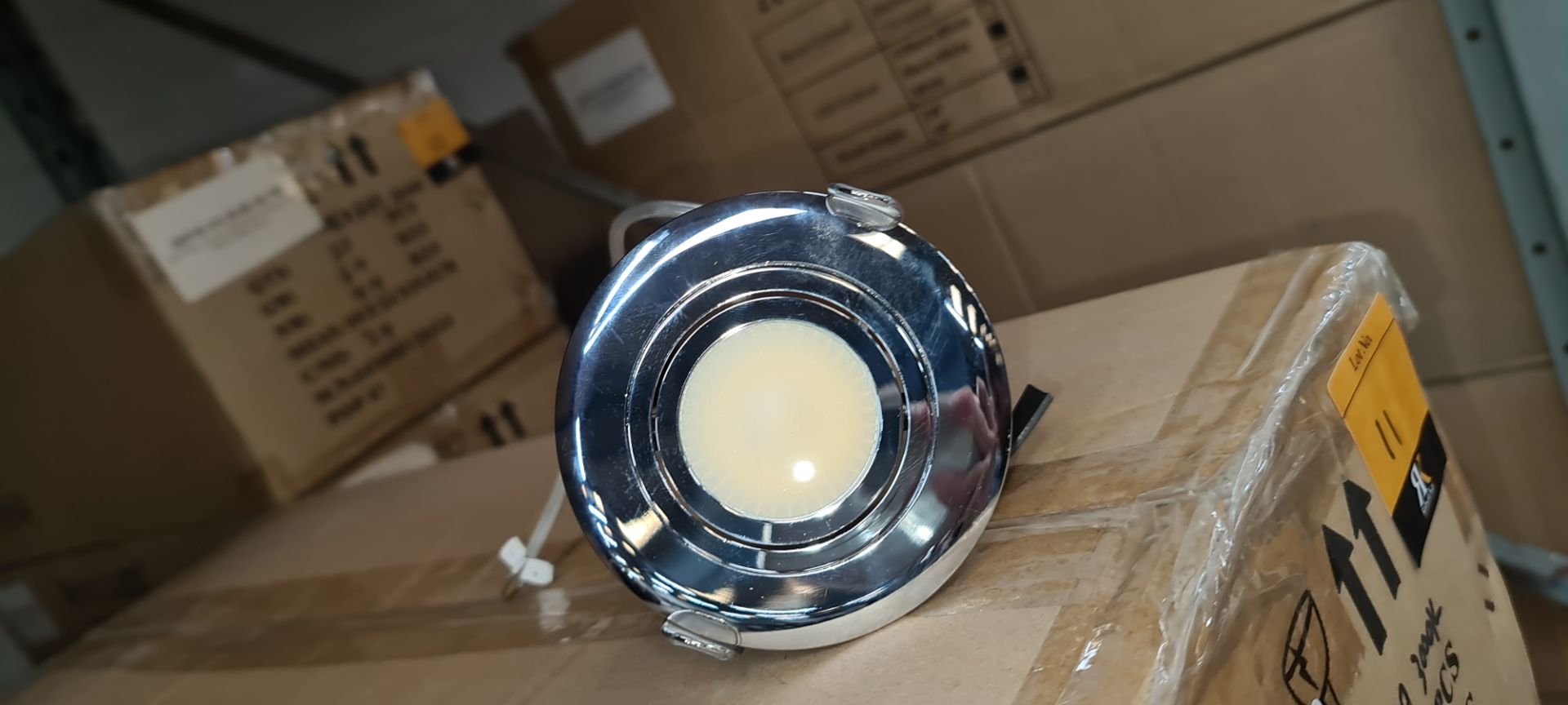 40 off EcoLED ZEP1E adjustable LED downlights in chrome finish, produced in cast aluminium, tilting/ - Image 6 of 6