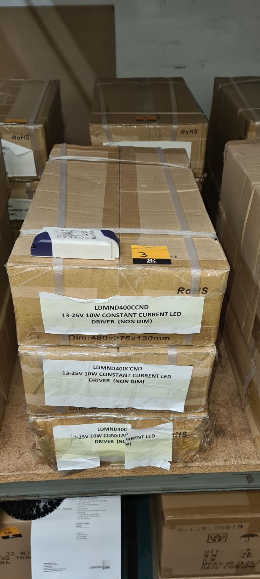 288 off Infitronic LED power supplies model LDMND400CCND - 3 boxes